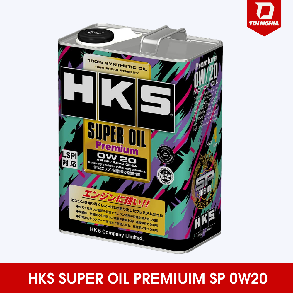 DẦU NHỚT HKS SUPER OIL PREMIUIM SP 0W20