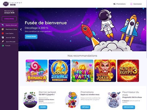 Explorez jackpot bob france